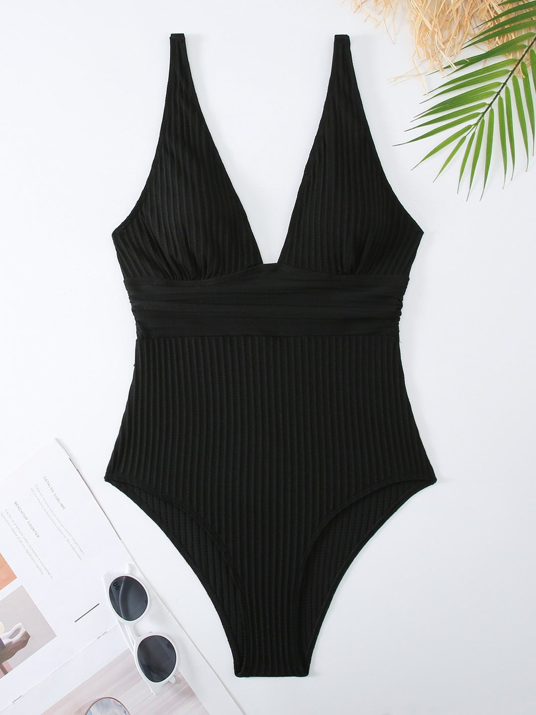 Dame High-Cut Ribbenstykke Badedragt Stilla