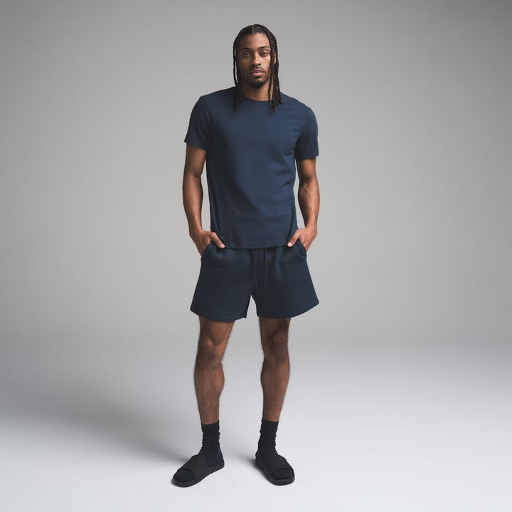 Herre RelaxedFit Bomuld T-shirt med behagelige Lounge-bukser Sæt Stilla