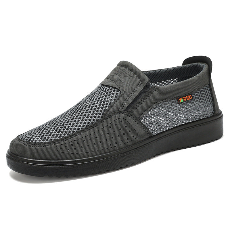 Herrer Letteste Slip-On Sneakers med åndbart Mesh-Obermateriale og dæmpende sål Stilla