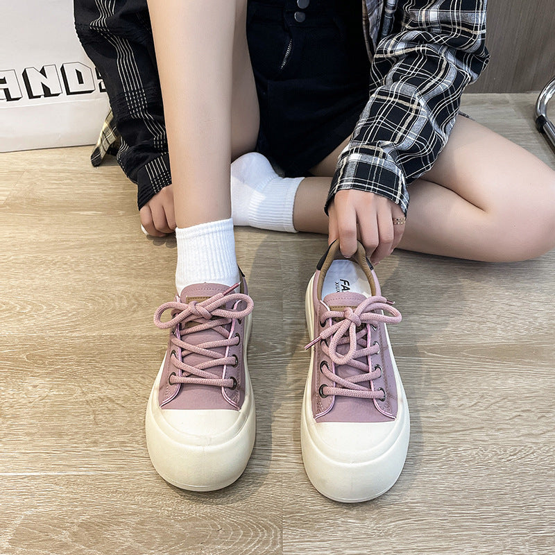 Dame Komfortable Sneakers med innovativt design og elastisk snøret Stilla