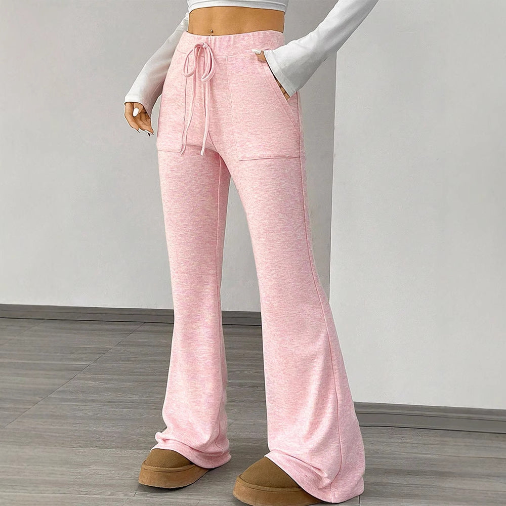 Dame Bredde Lounge- og Sweatpants med elastisk talje Skovae