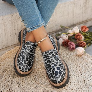 Dames fashionable loafers med komfortabel platform og elegant sål Stilla