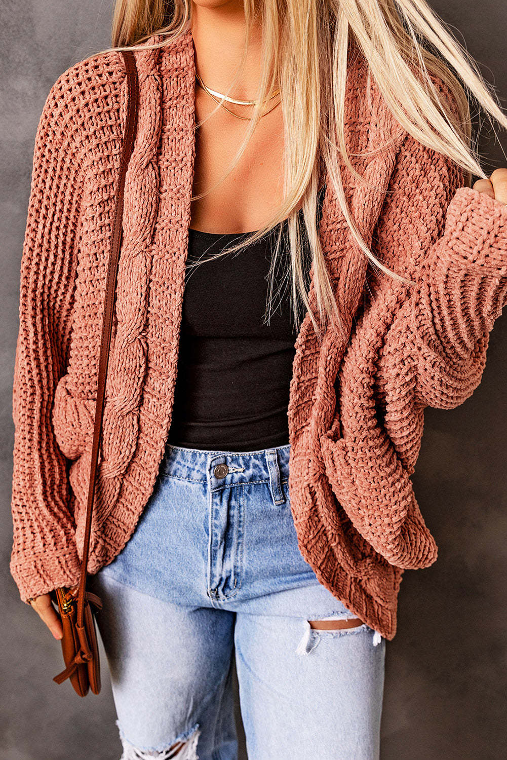 Kvinders cardigan med en afslappet pasform Stilla