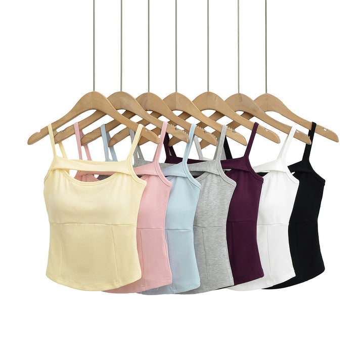 Dame Sporty Bustier med Racerback og elegante Cut-Out-detaljer Stilla