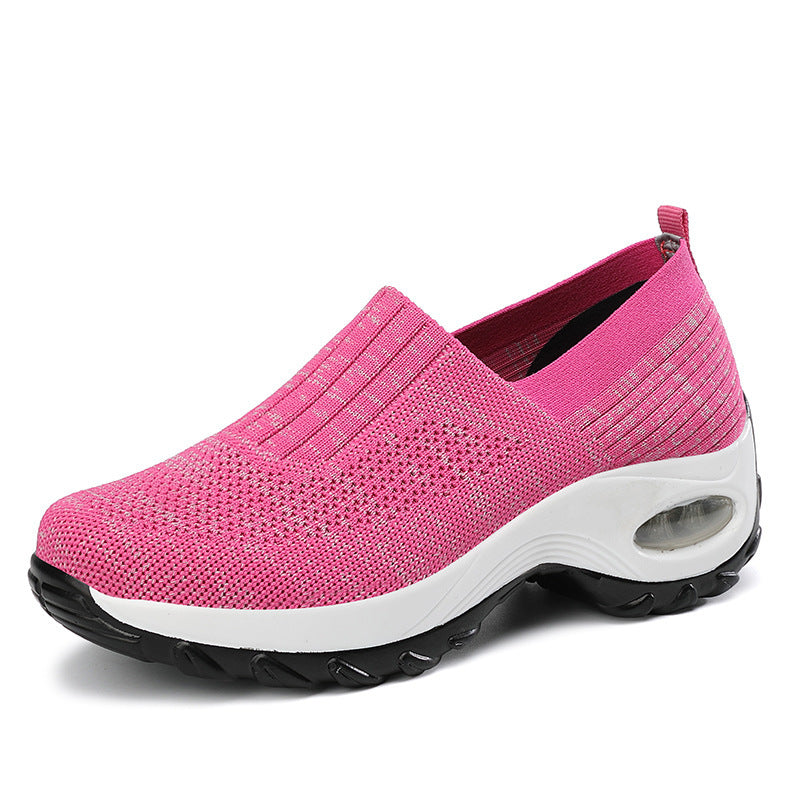 Dame Slip-On Komfort Walkesko med Air Cushion teknologi Stilla