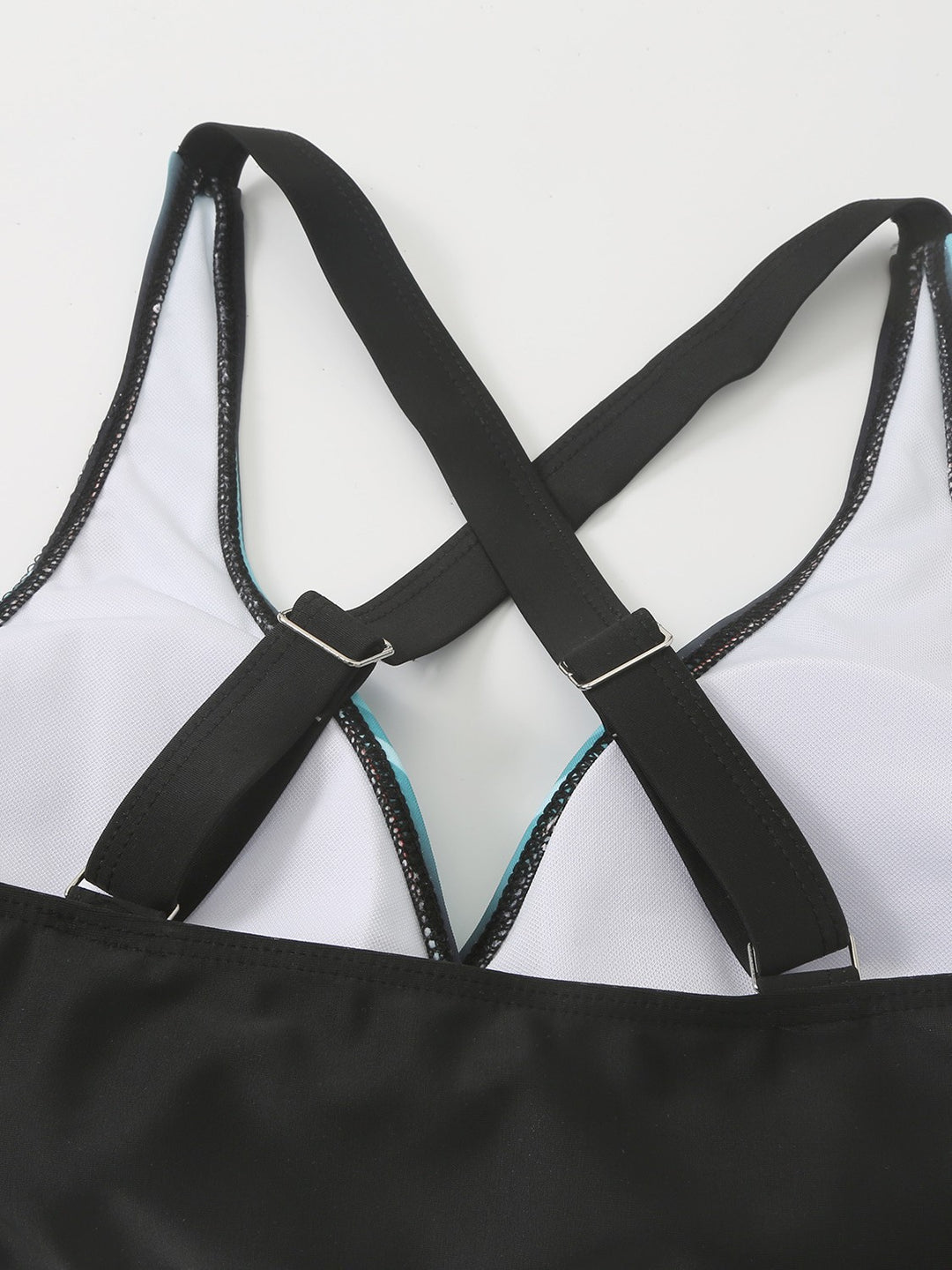 Dame High-Waist Bikini-Sæt med moderigtigt indpakningsdesign Skovae
