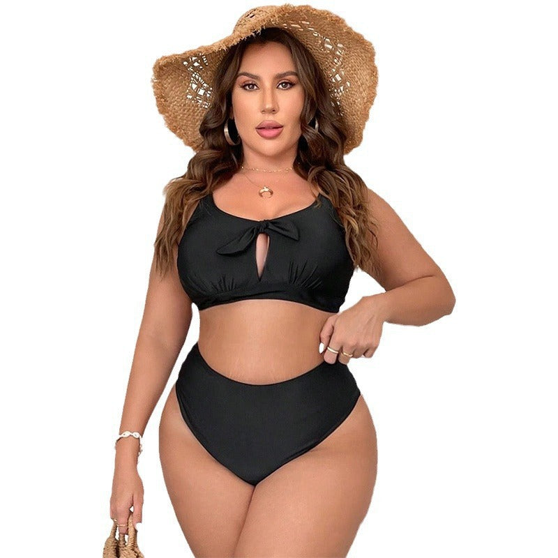 Dame Højt skåret bikini med raffineret cut-out-design Skovae