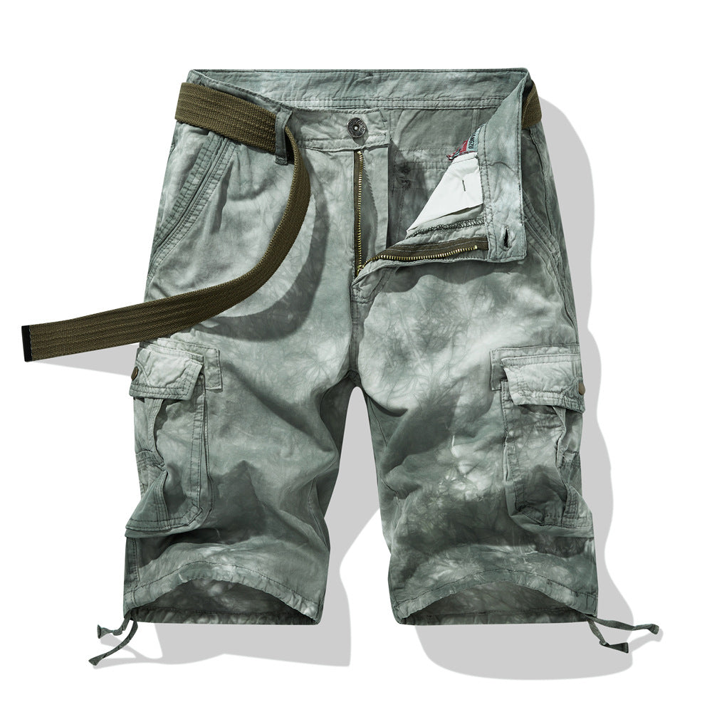 Herrer Cargo-shorts med innovativt lomme-design og fleksibel talje Stilla