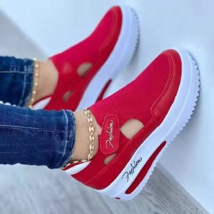 Dame sneakers med åndbart mesh-overmateriale og fleksibel sål Stilla