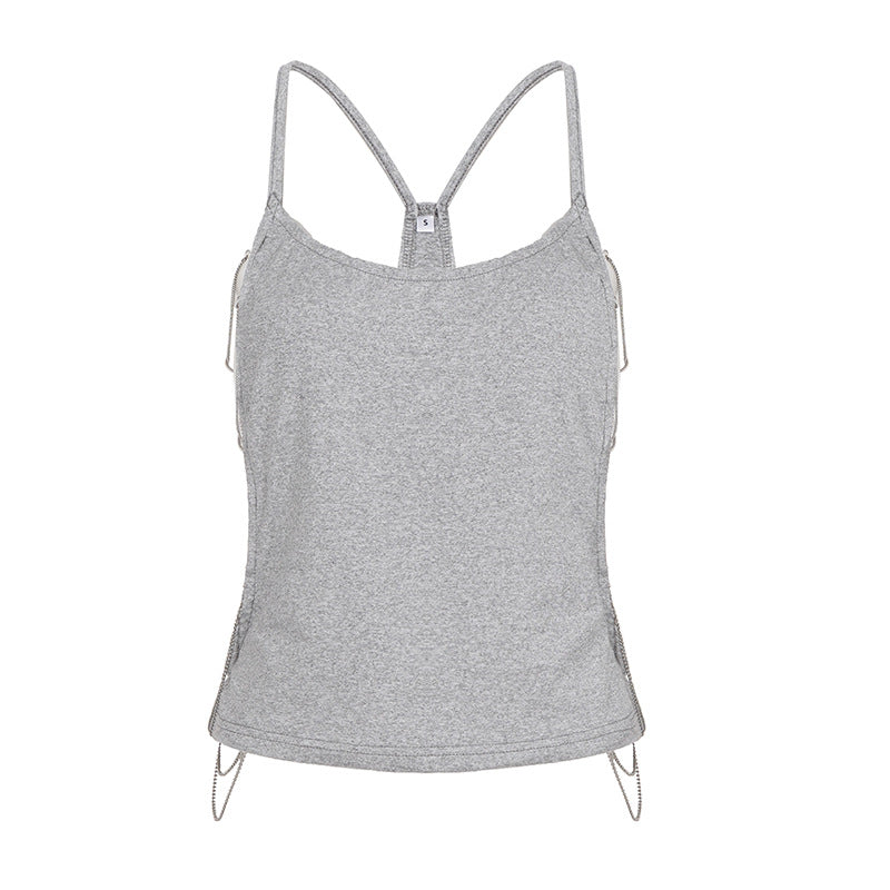 Dame Sporty Tanktop med innovativt rygdesign Skovae