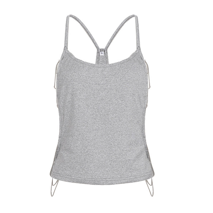 Dame Sporty Tanktop med innovativt rygdesign Skovae