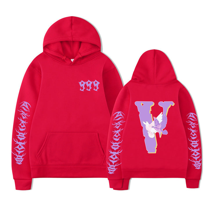 Kvinders hoodie sweatshirt med unikt design Skovae