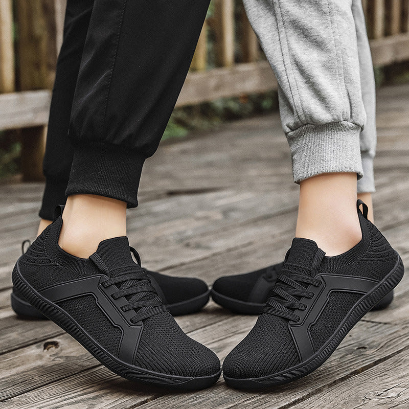 Herren nan urban strik-fritids-sneakers med elastisk slip-on skaft, termoplastisk sideforstærkning og stødabsorberende letvægtsbund Skovae