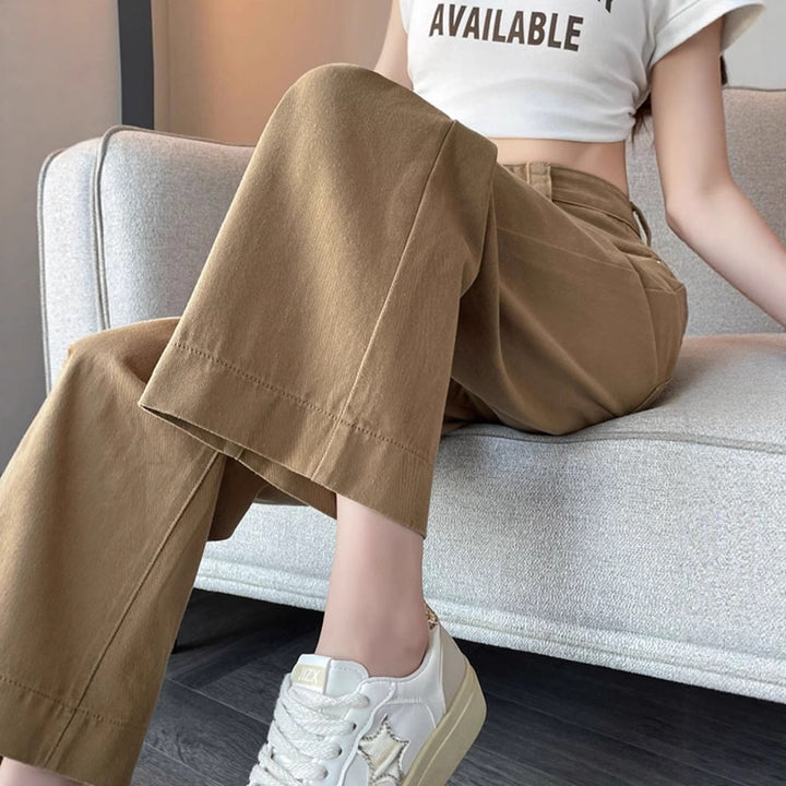 Kvinders Bred Talje Høj Talje Jeans Stilla