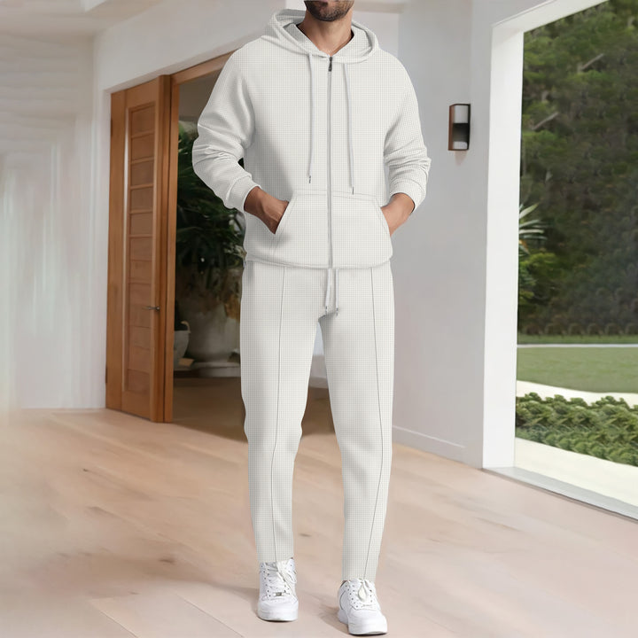 Herre fritids-hoodie-sæt med moderne design Stilla