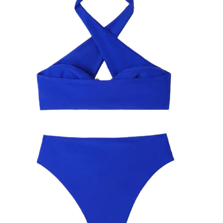 Dame bikini-sæt med legesyg indpakningsdesign og luksuriøse detaljer Stilla