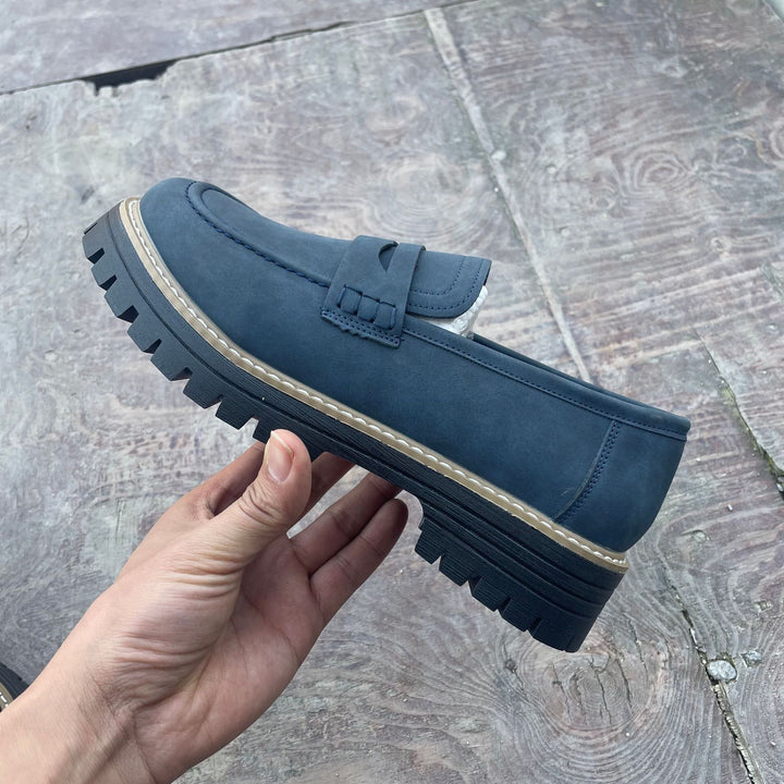 Dame nan Penny-Loafer med tyk profilsål og anatomisk komfort indersål Skovae