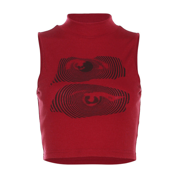 Dame Sporty Crop-Top Skovae