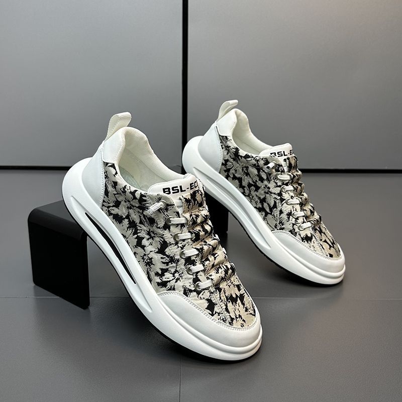 Femme Chic Blomster mønster Sneakers Stilla