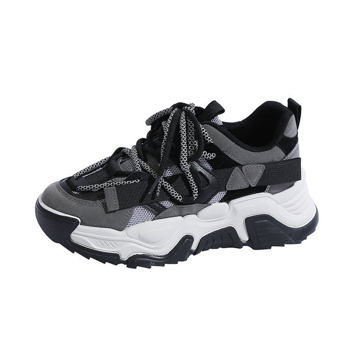 Dame Sporty Chunky Sneakers med innovativt såleprofil og åndbar overfladestruktur Stilla