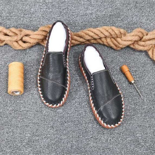 Herrer Fritids Læder Slippers Stilla