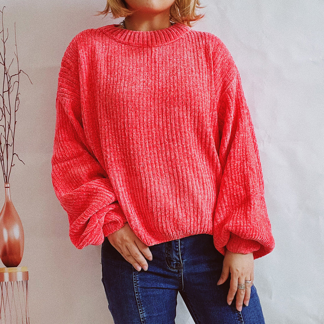 Kvinder Oversized Strik Sweater Stilla