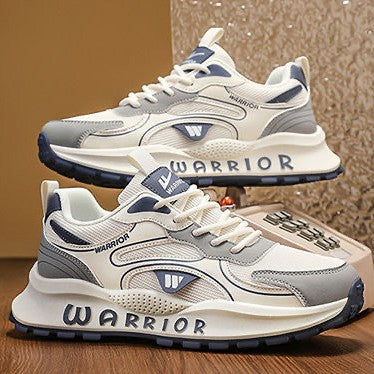 Dame sporty sneakers med polstret sål og åndbart overmateriale Stilla