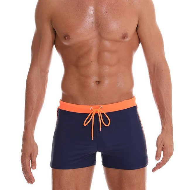 Herren Bade-Shorts med livlige kontrastelementer Skovae