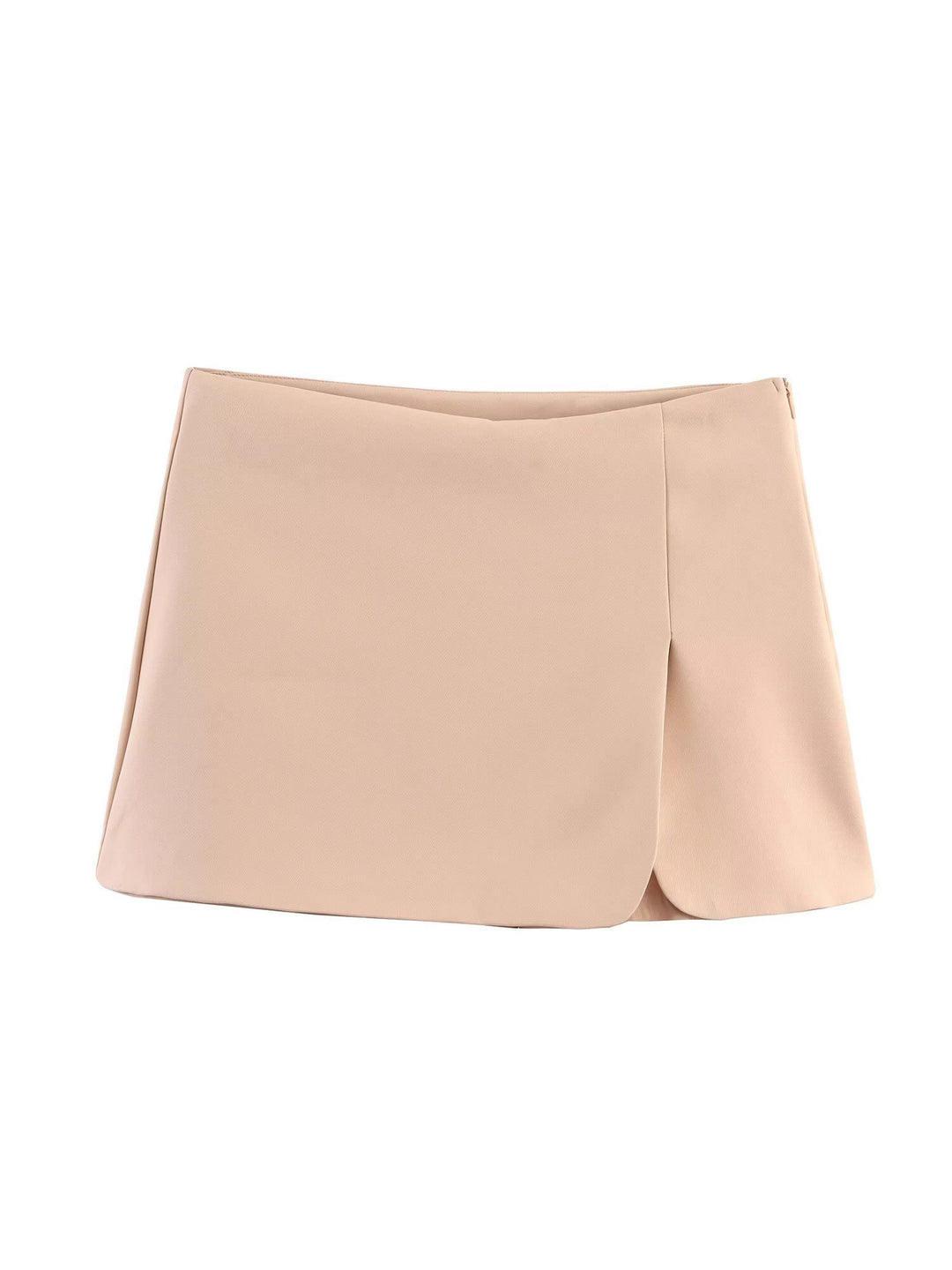 Dame mini nederdel med eksklusiv snit og elegant drapering Skovae
