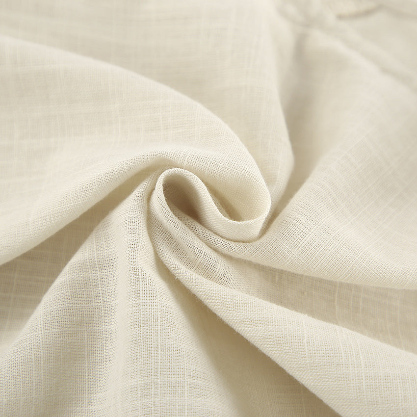 Dame Elegant taillet vest med knap- og bindebælte-design Stilla