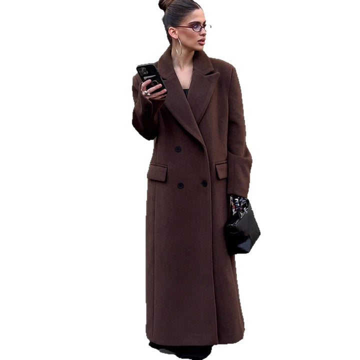Dame Oversized Uldfrakke Stilla
