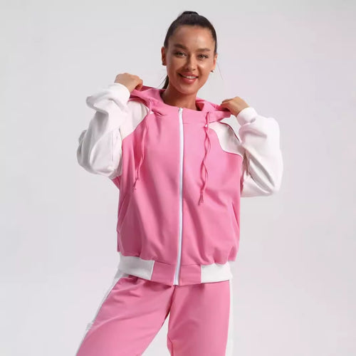 Kvinders sporty hoodie og jogger sæt Skovae