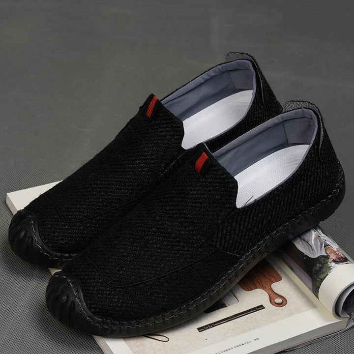 Herrer Behagelige Slip-On Fritidssko med fleksibelt Overmateriale og skridsikker Såle Stilla