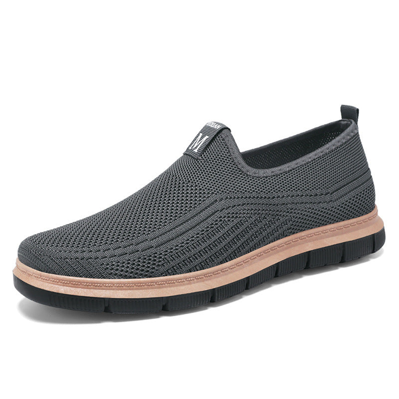 Femme åndbare Slip-On løbesko med fleksibelt strikdesign Stilla