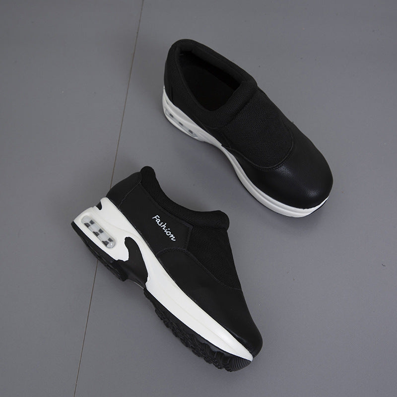 Damer Komfortable Slip-On Sneakers med åndbart mesh-overflade og polstret fodseng Stilla