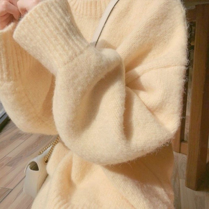 Kvindernes oversized sweater i en afslappet stil med behageligt blødt materiale Stilla