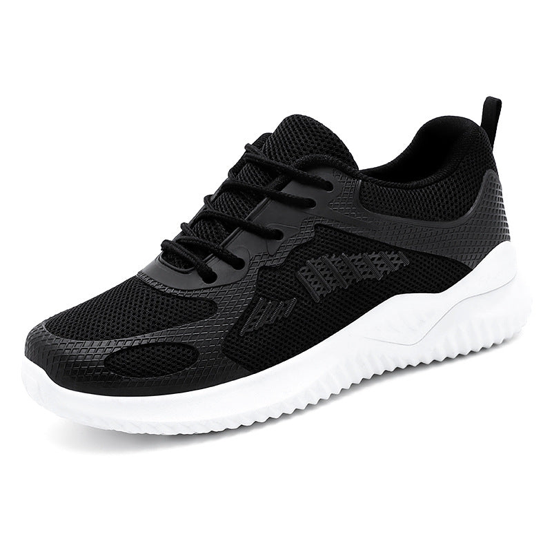Herrer Åndbar Sport-Sneaker med stødabsorberende sålprofil og fleksibelt mesh-overmateriale Stilla