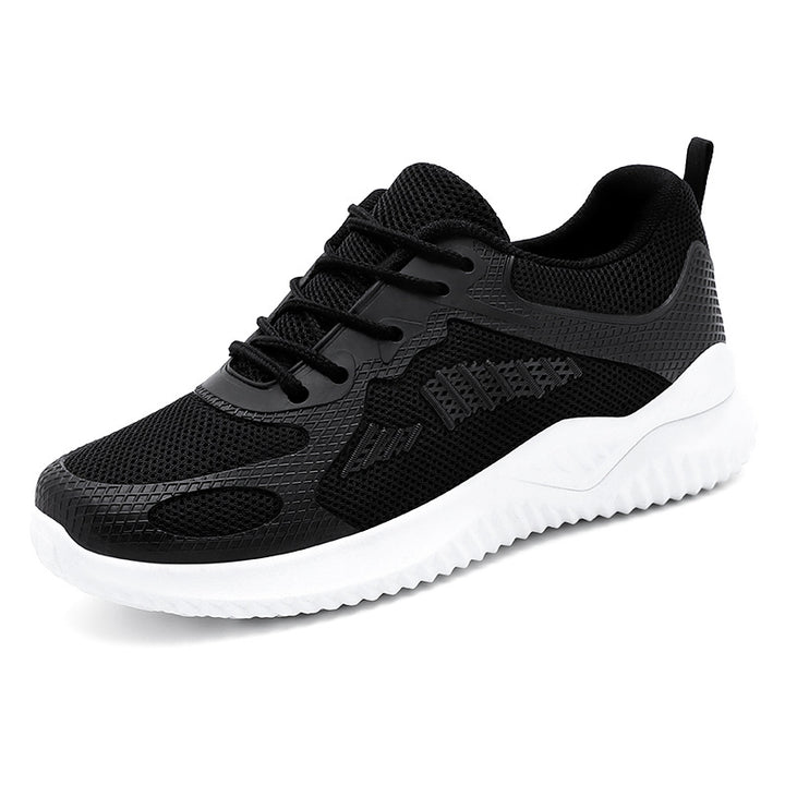 Herrer Åndbar Sport-Sneaker med stødabsorberende sålprofil og fleksibelt mesh-overmateriale Stilla
