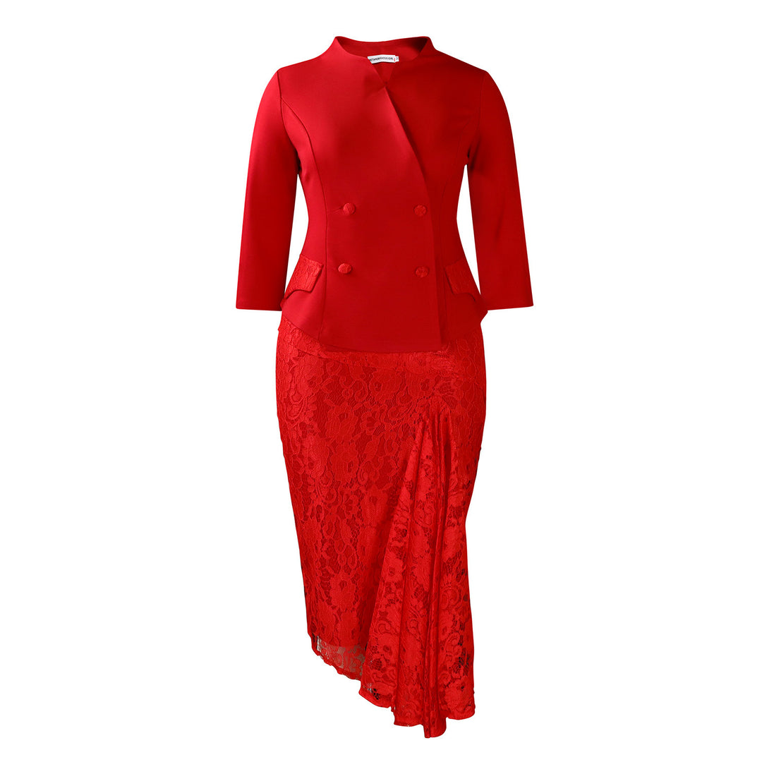 Dame Eksklusiv Blazer med Blyantskirt Stilla