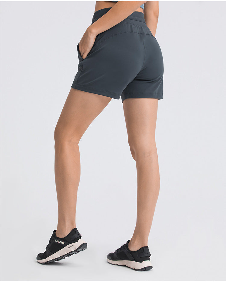 Stilla | Talje Yoga Shorts Til Kvinder