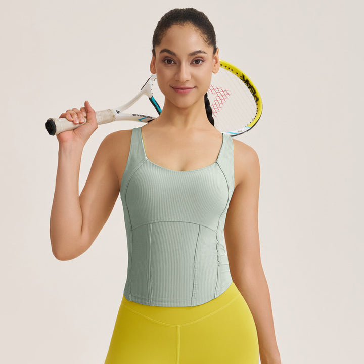Dame sports tanktop med formende effekt og åndbar struktur Stilla