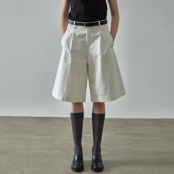 Kvinders elegante og komfortable brede stofshorts Stilla