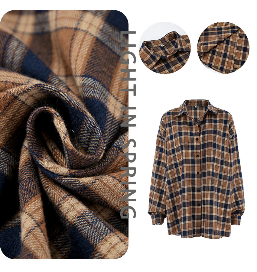 Dame Ternet Overshirt med afslappet snit og praktische lommer Stilla