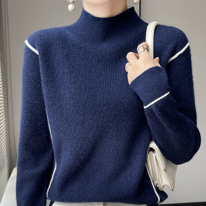 Stilla | Elegante simple rullekravepullover