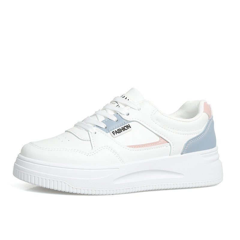 Dame moderigtige sneakers med alsidigt design og tyk sål Stilla
