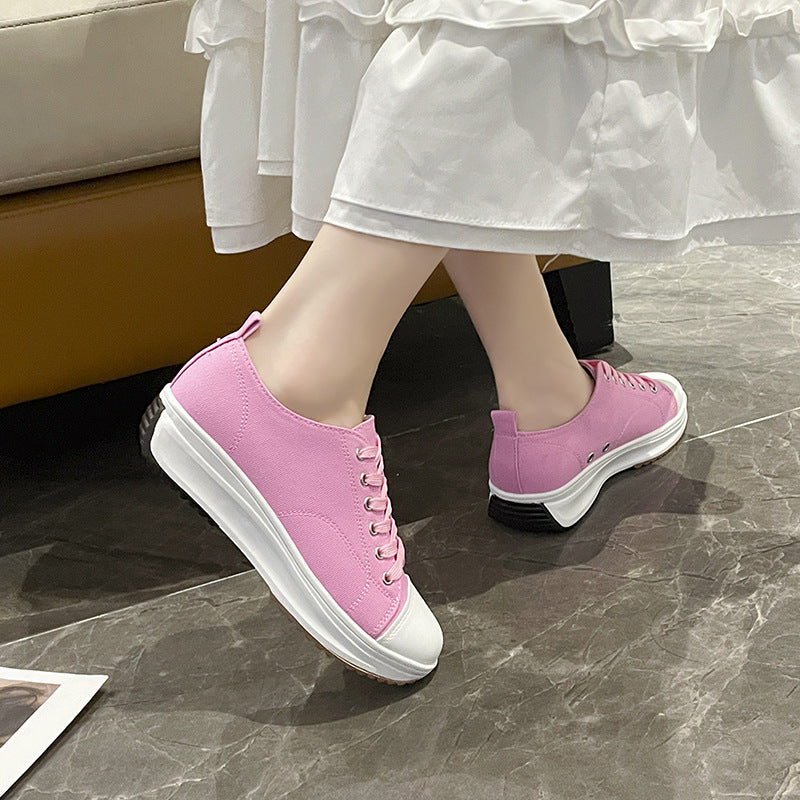 Dame Behagelige Sneakers med elegant Gummisål Stilla