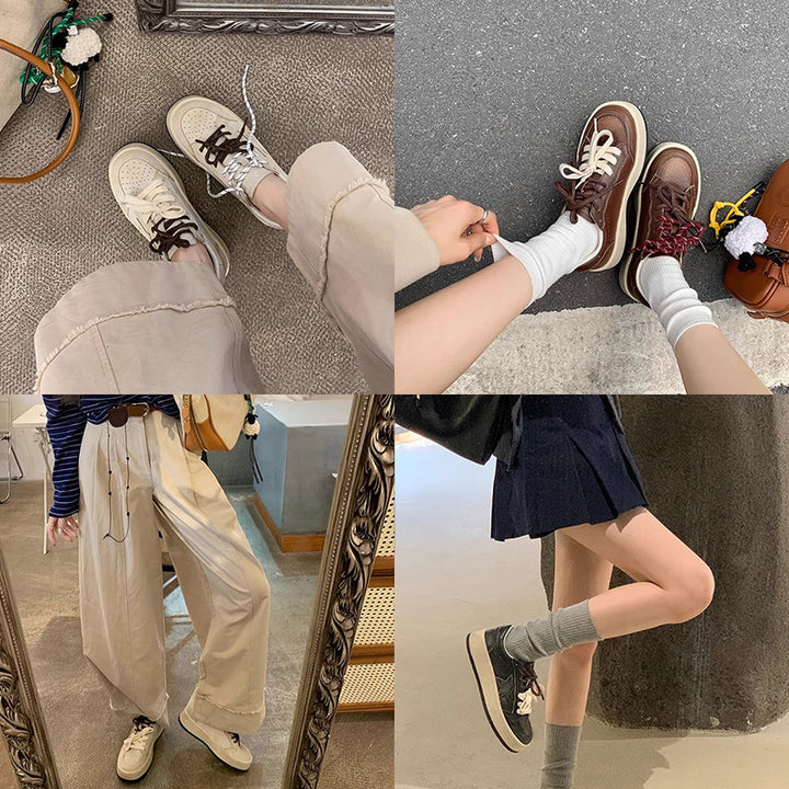 Dame Retro-sneakers med afslappet design og komfortabel dæmpning Stilla