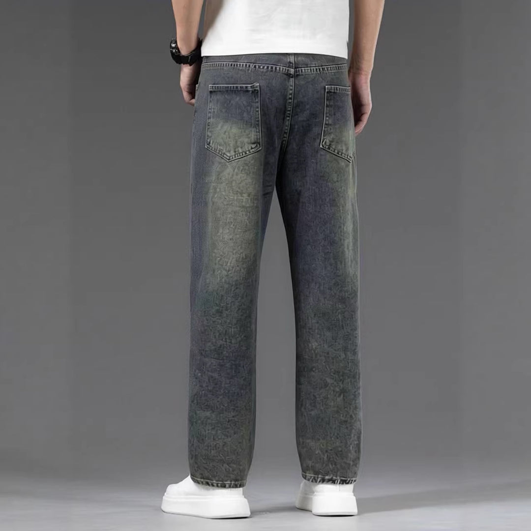 Herrer casual jeans med unikt design Skovae