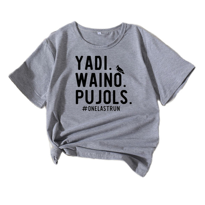 Dame Fritids Grafik T-Shirt Stilla