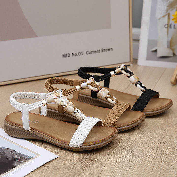 Dame Komfortable Flet-Sandaler Stilla